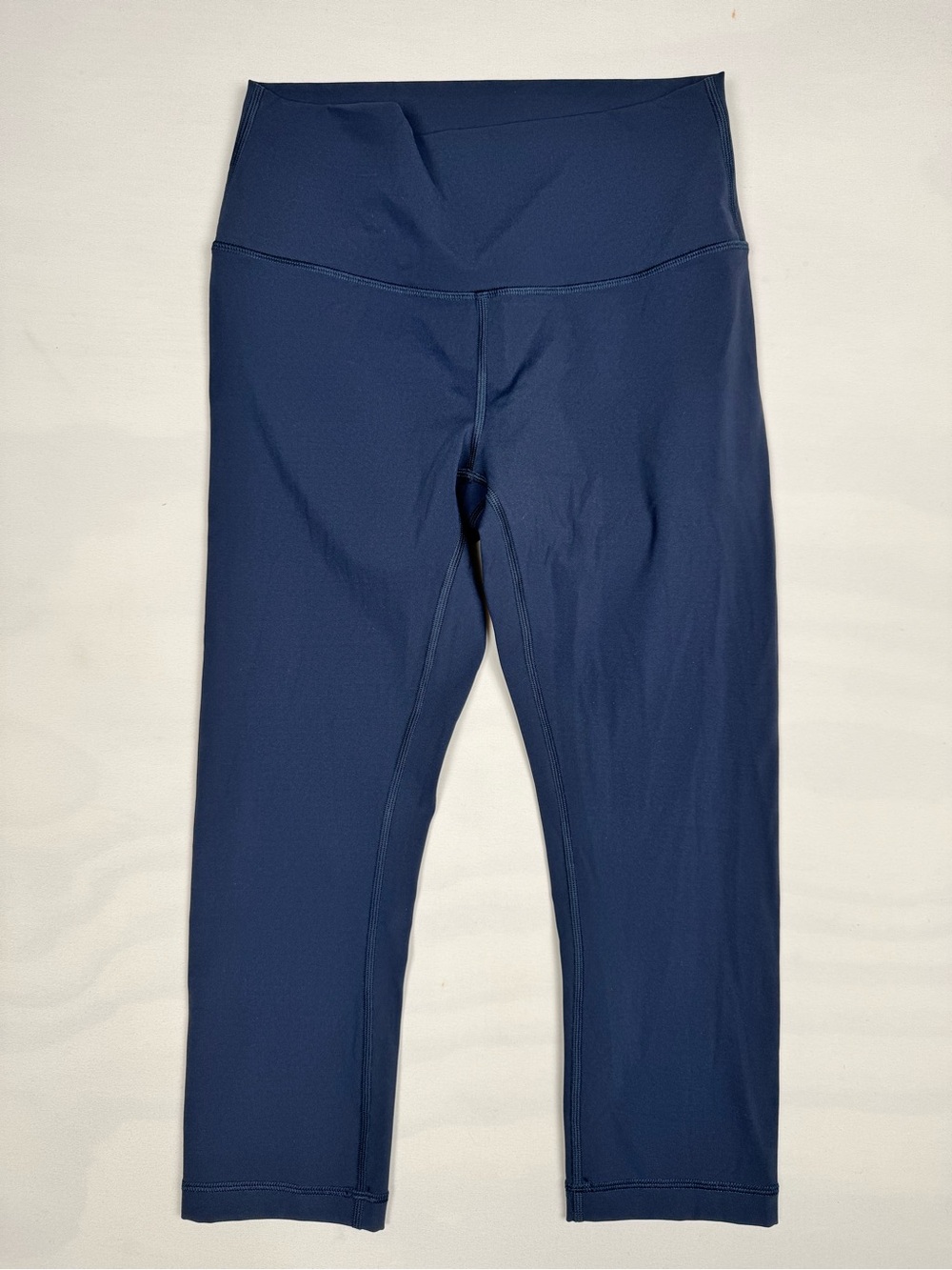 Lululemon Wunder Under High-Rise Crop 21" *Full-On Luxtreme Blue Women’s 8